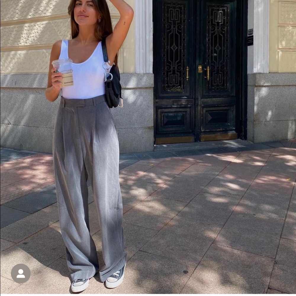 Djerf Avenue Favorite Pants Grey Small